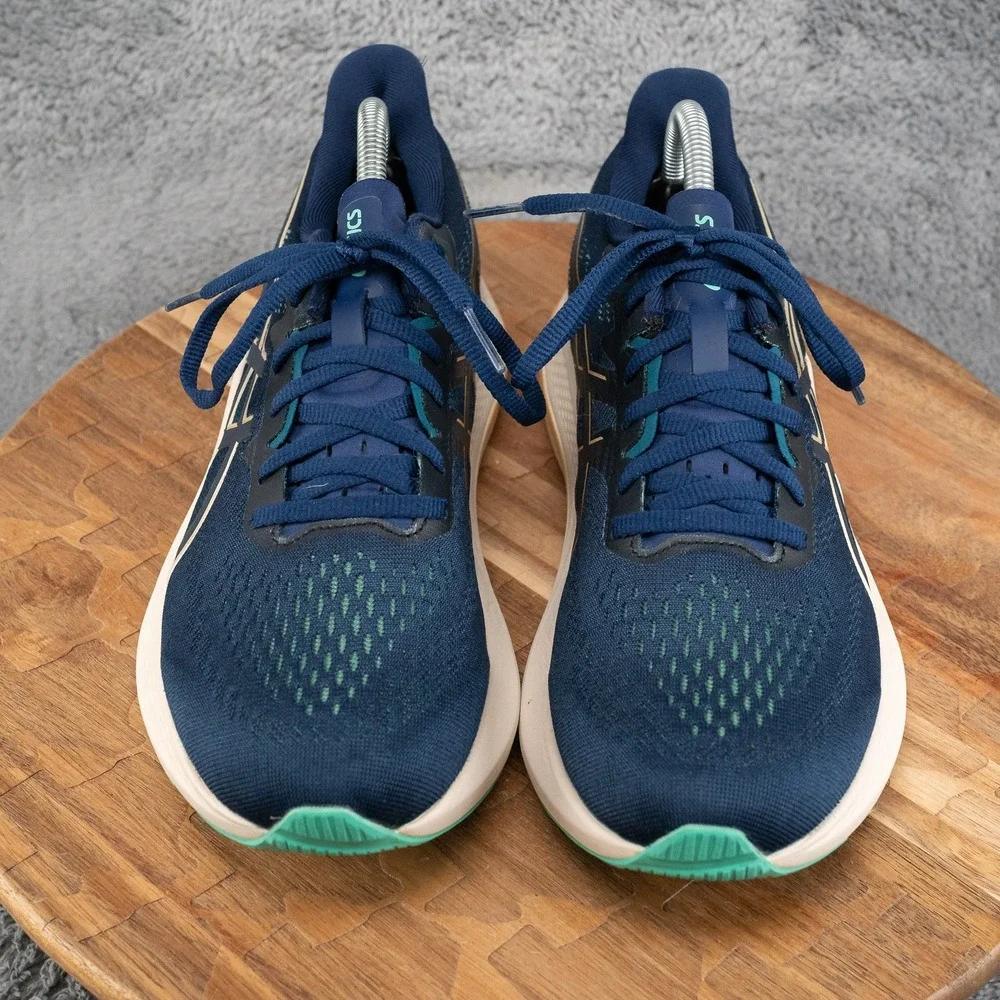 Asics GT-2000 12 Womens 10 Shoes Blue Running Sneaker 1012B506 Gym Athletic